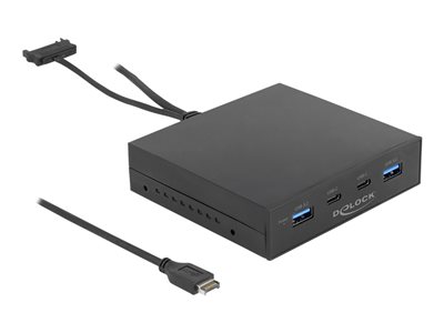 DELOCK 3.5 USB 3.2 Gen 2 Front Panel 2 x USB-C + 2 x USB-A DELOCK 3.5 USB 3.2 Gen 2 Front Panel 2 x USB-C + 2 x USB-A von Delock