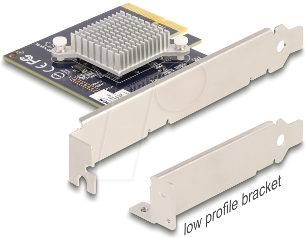 DELOCK 31415 - KI-Beschleuniger Karte, 1x Hailo-8 AI Prozessor von Delock