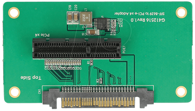 DELOCK 62863 - Adapter U.2 SFF-8639 > PCIe x4 von Delock