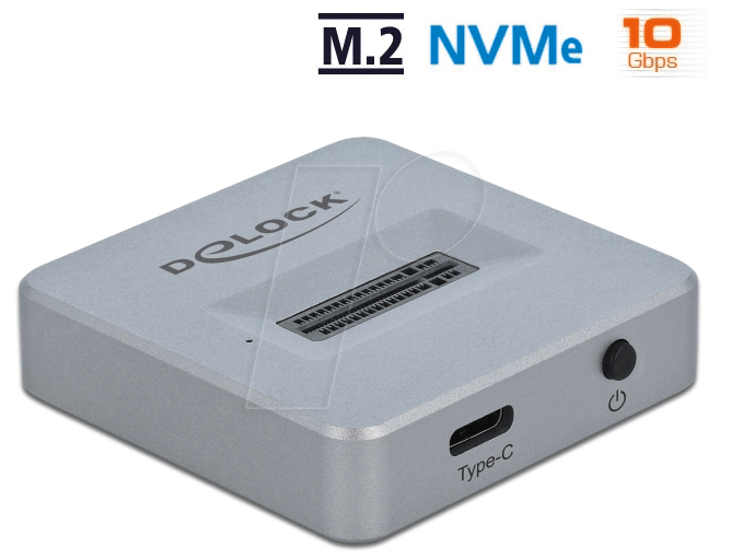 DELOCK 64000 - Docking Station  M.2 NVMe PCIe SSD, USB 3.1 von Delock