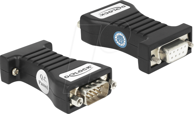 DELOCK 64315 - Isolator RS-232 Buchse > Stecker, 3 kV ESD von Delock