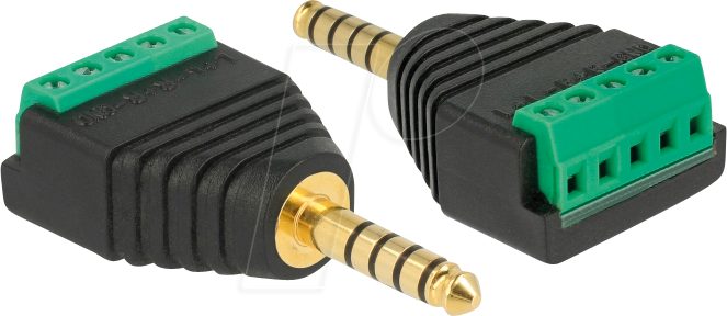 DELOCK 65948 - Adapter Klinke, Stecker > Terminalblock von Delock