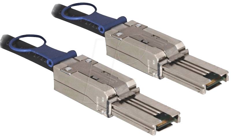 DELOCK 83571 - mini SAS 26pin zu mini SAS 26pin (SFF 8088) 2 m von Delock