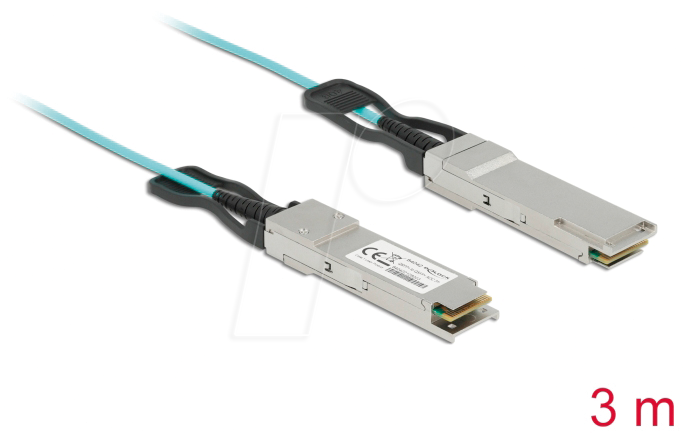 DELOCK 84042 - Kabel QSFP+ Stecker > Stecker 3 m von Delock