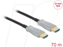 DELOCK 84136 - Aktiv Optisches HDMI Kabel (AOC), 4K 60Hz, 70 m von Delock