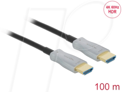 DELOCK 84137 - Aktiv Optisches HDMI Kabel (AOC), 4K 60Hz, 100 m von Delock