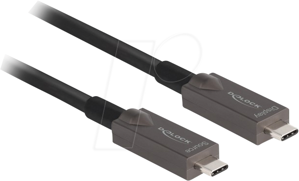 DELOCK 84144 - Aktiv Optisches USB-C™ Video Kabel (AOC), 4K 144Hz, 3 m von Delock