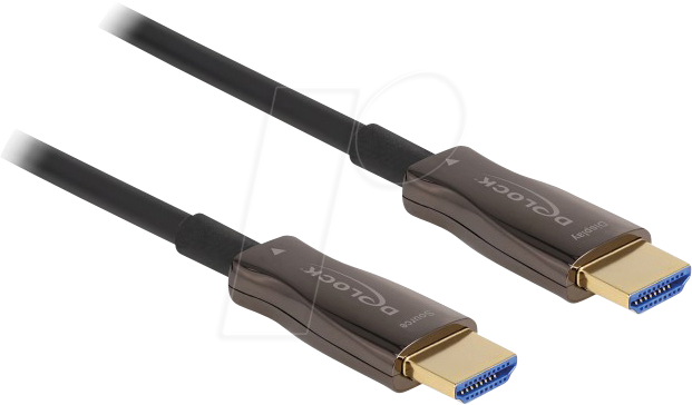 DELOCK 86029 - Aktiv Optisches HDMI Kabel (AOC), Metallarmierung, 8K 60 Hz, 10 von Delock