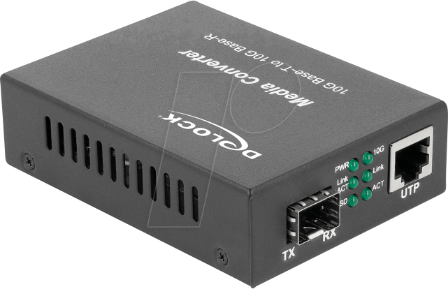 DELOCK 86439 - Medienkonverter, 10 Gigabit Ethernet, SFP von Delock