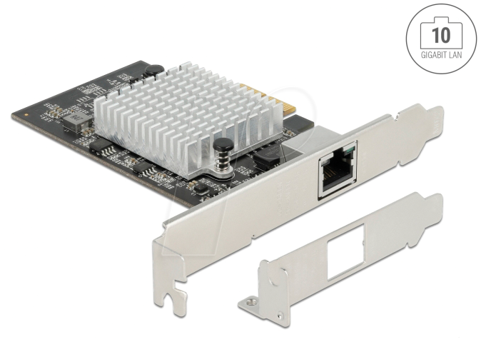 DELOCK 89528 - Netzwerkkarte, PCI Express, 10 Gigabit Ethernet, 1x RJ45 von Delock
