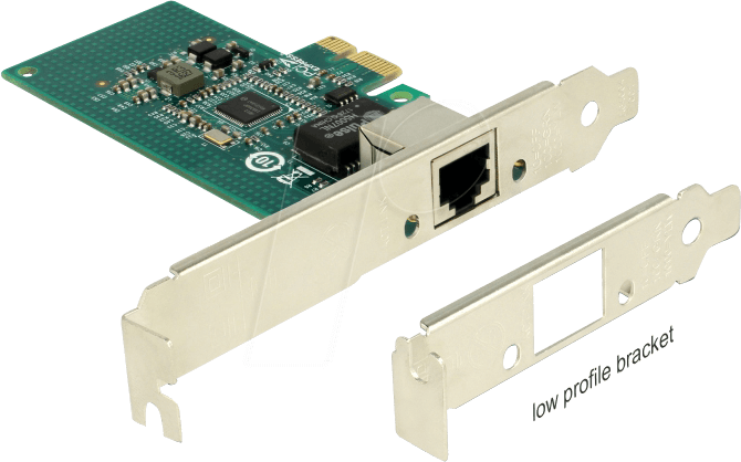 DELOCK 89942 - Netzwerkkarte, PCI Express, 1 x Gigabit Ethernet von Delock