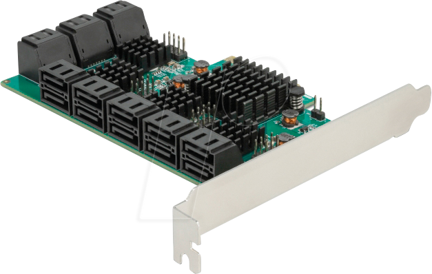 DELOCK 90073 - PCIe x4 > 16x SATA 6 Gb/s von Delock