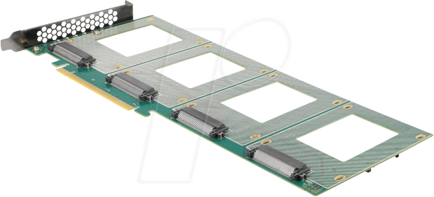 DELOCK 90169 - PCIe 4.0 x16 > 4x U.2 NVMe SFF-8639 DELOCK 90169 - PCIe 4.0 x16 > 4x U.2 NVMe SFF-8639 von Delock
