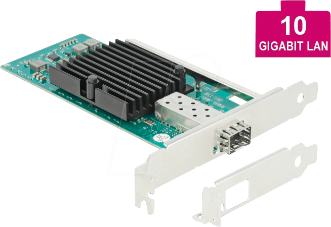 DELOCK 90479 - Netzwerkkarte, PCI Express, 1x 10 Gigabit LAN, 1x SFP+ von Delock