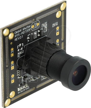 DELOCK 96397 - Kameramodul USB2.0, Global Shutter s/w ,0,92 MP, 36°, V6 Fixfoku von Delock