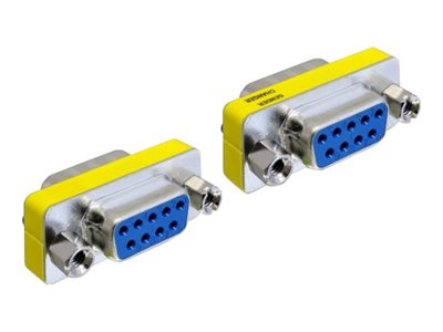 DELOCK Adapter D-Sub9 -> D-Sub9 Bu/Bu DELOCK Adapter D-Sub9 -> D-Sub9 Bu/Bu von Delock