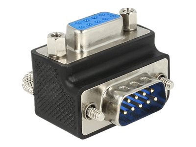 DELOCK Adapter D-Sub9 -> D-Sub9 St/Bu 270° Schrauben tauschb DELOCK Adapter D-Sub9 -> D-Sub9 St/Bu 270° Schrauben tauschb von Delock