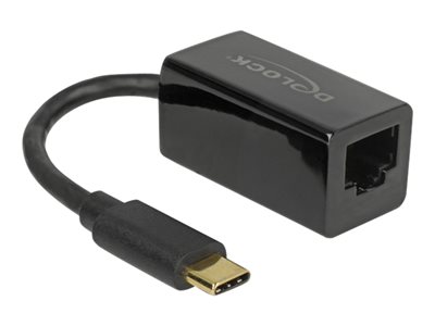 DELOCK Adapter SuperSpeed USB-C St > Gigabit LAN komp. schw. von Delock