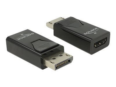 DELOCK DP 1.2 St -> HDMI Bu 4K Passiv schwarz von Delock