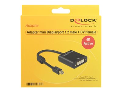 DELOCK Displayport Adapter mini DP -> DVI(24+5) 4K Aktiv von Delock