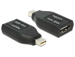 DELOCK Displayport Adapter mini DP -> HDMI St/Bu schw von Delock