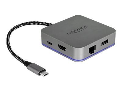 DELOCK Dockingstation USB Typ-C Mobilgeräte 4K HDMI/Hub/LAN/ DELOCK Dockingstation USB Typ-C Mobilgeräte 4K HDMI/Hub/LAN/ von Delock