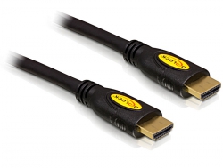 DELOCK HDMI Kabel Ethernet A -> A St/St 1.00m 4K Gold DELOCK HDMI Kabel Ethernet A -> A St/St 1.00m 4K Gold von Delock