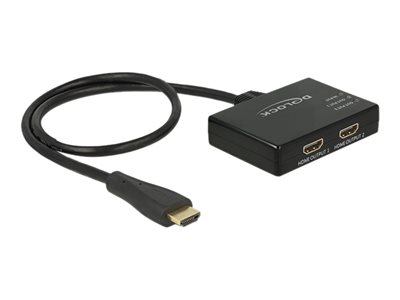 DELOCK HDMI Splitter 1 Eingang -> 2 Ausgänge 4K DELOCK HDMI Splitter 1 Eingang -> 2 Ausgänge 4K von Delock