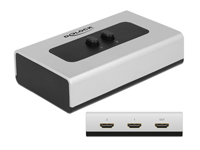 DELOCK HDMI Switch 2 Eingänge -> 1 Ausgang manuell von Delock
