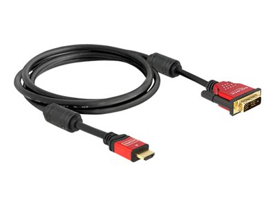 DELOCK HDMI zu DVI 24+1 Kabel bidirektional 2 m DELOCK HDMI zu DVI 24+1 Kabel bidirektional 2 m von Delock