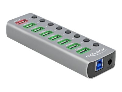 DELOCK HUB USB 3.2Gen1 7Port +Schnellladeport +USB-C PD 3.0 DELOCK HUB USB 3.2Gen1 7Port +Schnellladeport +USB-C PD 3.0 von Delock
