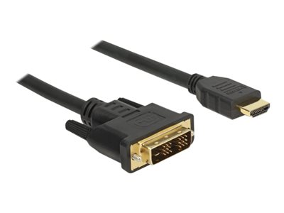 DELOCK Kabel DVI 18+1 St > HDMI-A St 3.0m schwarz DELOCK Kabel DVI 18+1 St > HDMI-A St 3.0m schwarz von Delock