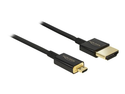 DELOCK Kabel HDMI-A > Micro-D 3D 4K 1 m DELOCK Kabel HDMI-A > Micro-D 3D 4K 1 m von Delock