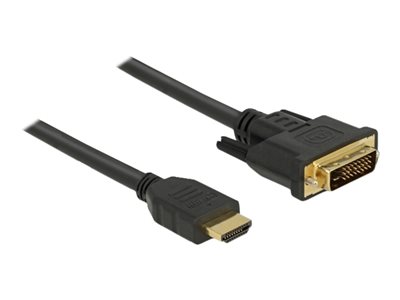 DELOCK Kabel HDMI > DVI 24+1 bidirektional 3.00m schwarz DELOCK Kabel HDMI > DVI 24+1 bidirektional 3.00m schwarz von Delock