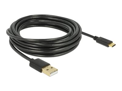 DELOCK Kabel USB 2.0 A > C 4.0m schwarz von Delock