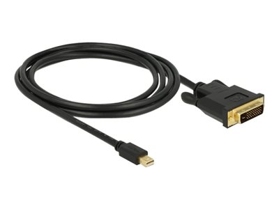DELOCK Kabel mini DP 1.1 -> DVI (24+1) St/St 2.0m schwarz von Delock