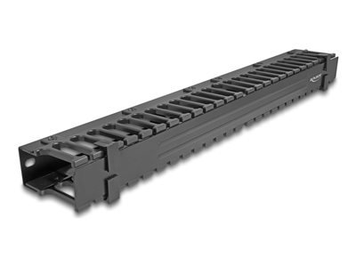 DELOCK Kabelmanagement Rangierpanel mit 3 Öffnungen 19 1 H von Delock