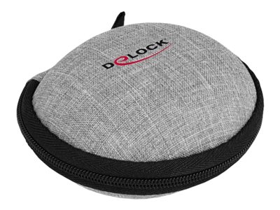 DELOCK Kopfhörer Schutztasche für In-Ear Kopfhörer von Delock