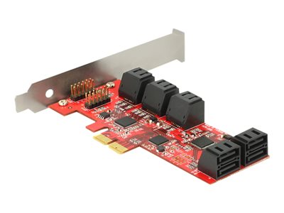 DELOCK PCI Expr Card 10x SATA III int +Low Profile DELOCK PCI Expr Card 10x SATA III int +Low Profile von Delock