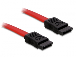 DELOCK SATA-Kabel SATA -> SATA St/St 0.30m rot von Delock