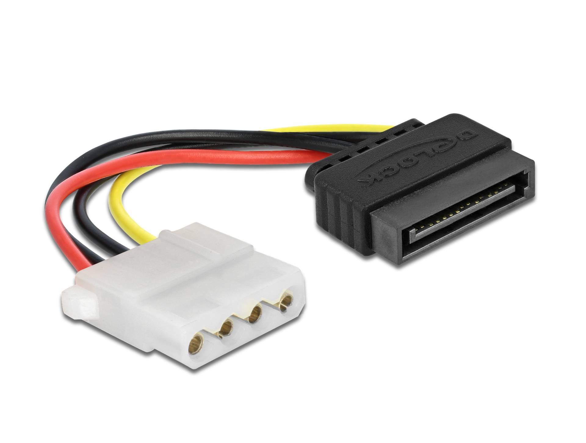 DELOCK Stromkabel SATA 15Pin -> Molex 4Pin St/Bu DELOCK Stromkabel SATA 15Pin -> Molex 4Pin St/Bu von Delock