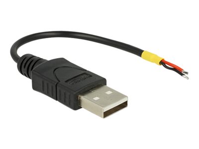DELOCK USB Kabel A -> 2x offene Kabelenden Strom 0.10 von Delock