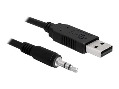 DELOCK USB Kabel A -> 3,5mm 3Pin 1.80m (5 V) TTL von Delock