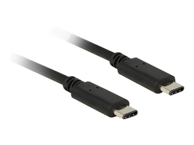 DELOCK USB Kabel C -> C St/St 1.00m schwarz von Delock
