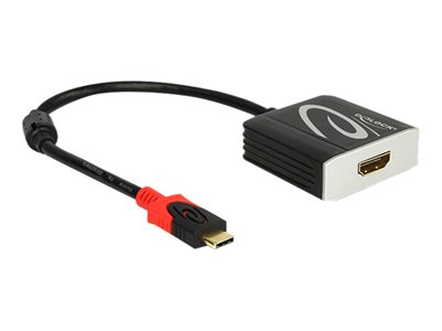 DELOCK USB Kabel C -> HDMI A St/Bu 4K 0.20m schwarz DELOCK USB Kabel C -> HDMI A St/Bu 4K 0.20m schwarz von Delock