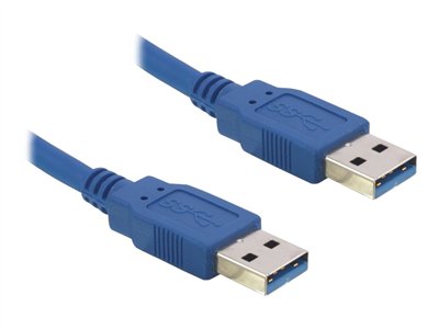 DELOCK USB3.0 Kabel A -> A St/St 1.50m blau von Delock