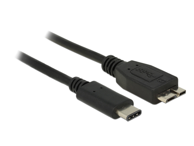 DELOCK USB3.1 Kabel C -> micro B St/Bu 0.50m schwarz DELOCK USB3.1 Kabel C -> micro B St/Bu 0.50m schwarz von Delock