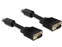 DELOCK VGA-Kabel D-Sub15 -> D-Sub15 St/St 10.00m schw DELOCK VGA-Kabel D-Sub15 -> D-Sub15 St/St 10.00m schw von Delock