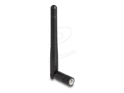 DELOCK WL-Antenne RP-SMA 2dBi Kippgelenk schwarz von Delock