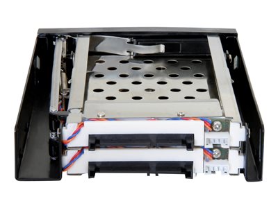 DELOCK Wechselrahmen 2x 2,5 SATA HDD in 3,5 Schacht sw DELOCK Wechselrahmen 2x 2,5 SATA HDD in 3,5 Schacht sw von Delock